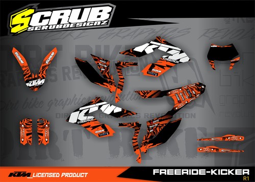 Ktm freeride dekor - dekor, 250