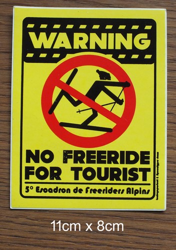 Aufkleber sticker freeride - sticker, no